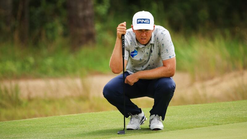 Seamus Power: his poor finishing holes in the final round of the Palmetto Championship proved costly in Ridgeland, South Carolina. Photograph: Mike Ehrmann/Getty Images