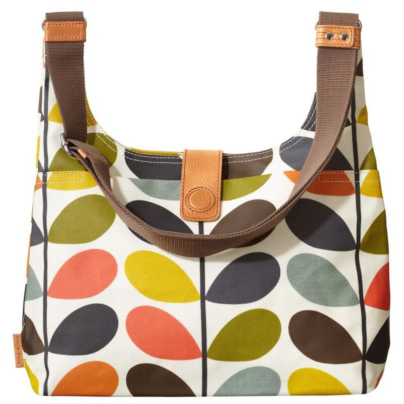Orla Kiely: the designer’s trademark sling bag