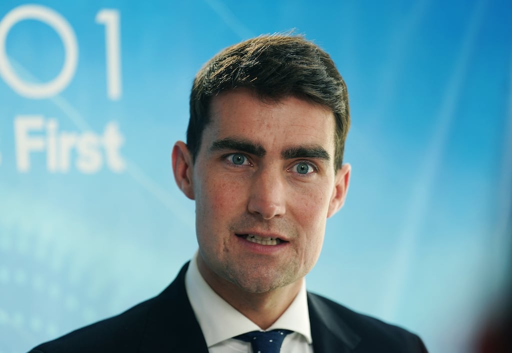 Minister for Finance Jack Chambers said the plan published on Tuesday reiterates that the Irish economy is in a reasonably healthy position: Photograph: Brian Lawless/PA Wire