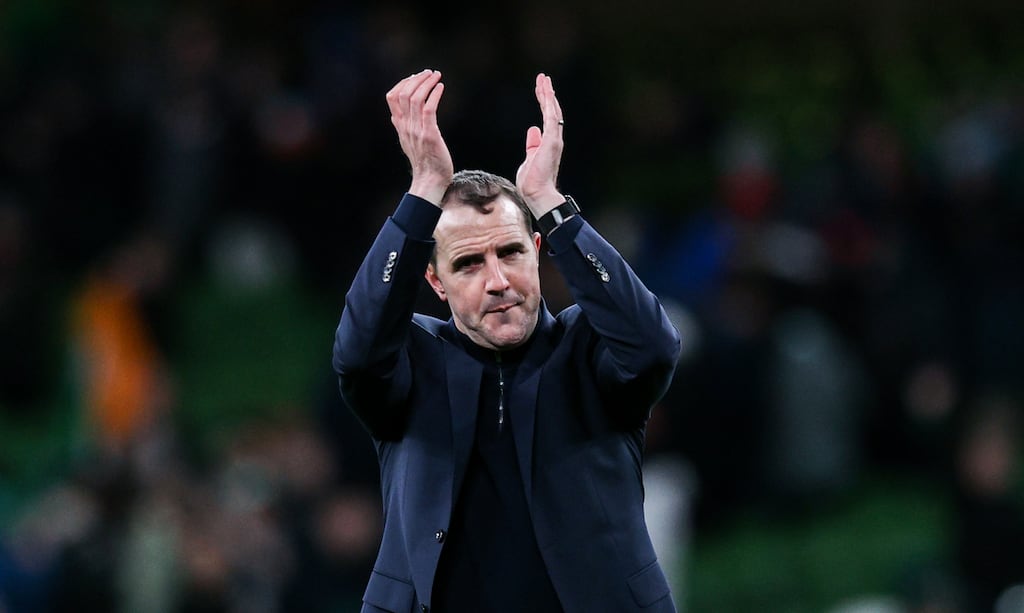 It has been confirmed that John O'Shea will continue as Ireland interim manager for the June friendlies against Hungary and Portugal. Photograph: Ryan Byrne/Inpho