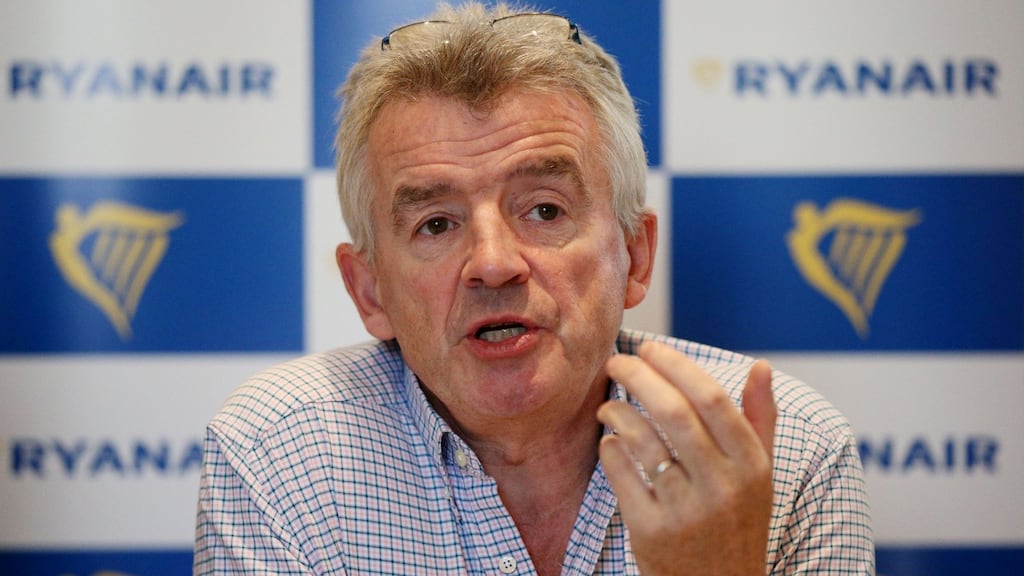 Ryanair’s Michael O’Leary, who overlooked a basic lesson of the pandemic  – certainty is fleeting in a world beset by uncertainty. Photograph: Jonathan Brady/PA Wire