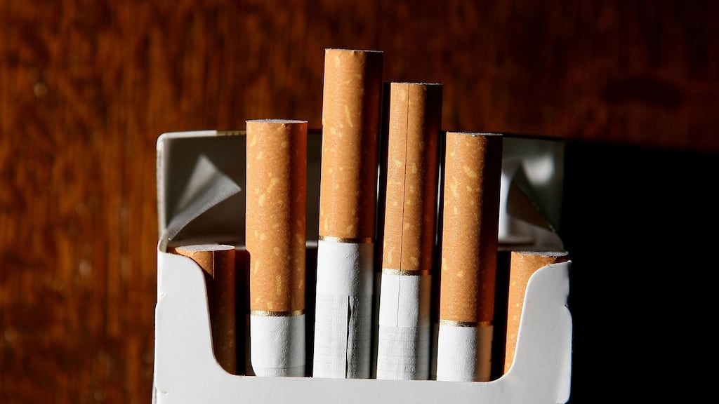 HSE to consider reducing the nicotine content of tobacco products to make them less addictive, banning filters and putting health warnings on individual cigarettes. Photograph: Martin Rickett/ PA Wire