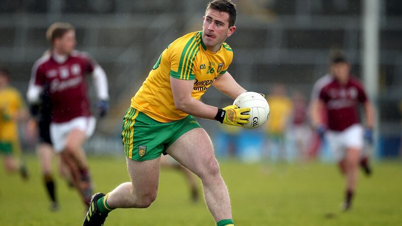 Donegal’s Paddy McBrearty can stand out for Donegal. Photograph: Ryan Byrne/Inpho