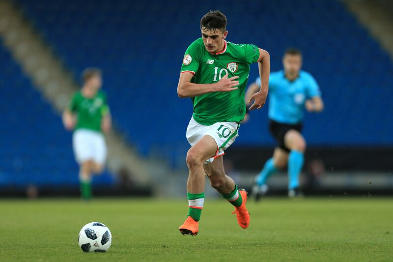 Troy Parrott’s recent performances have helped stir up interest in the young star. Photograph: Simon Stacpoole/Inpho