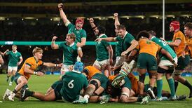 Ireland capable of kicking on from patchy autumnal campaign, says Farrell