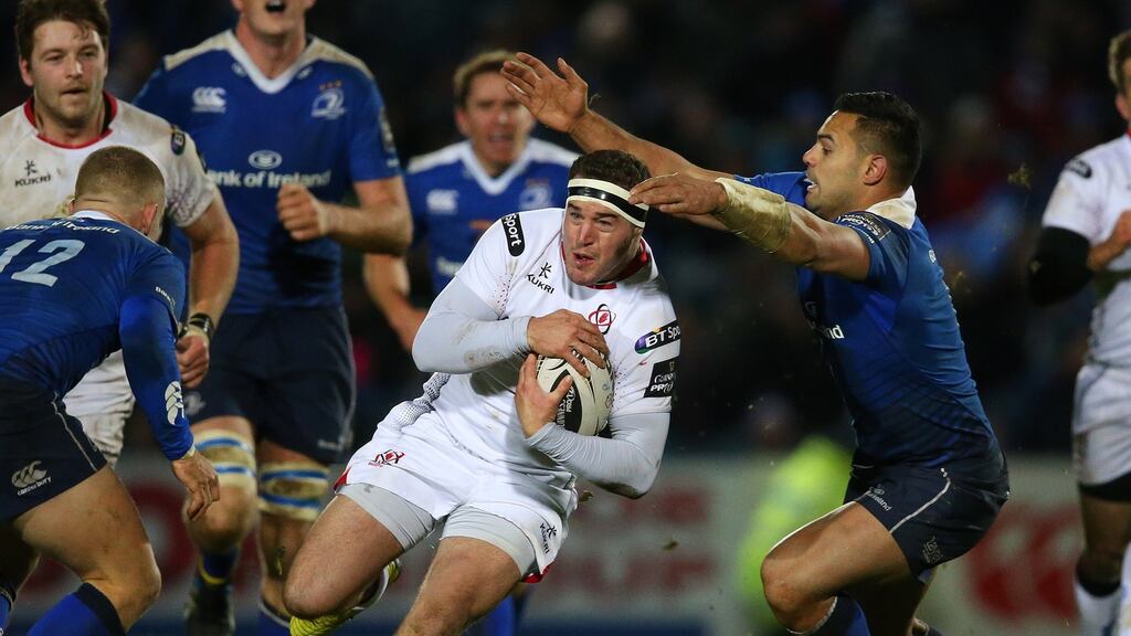 Rob Herring will captain Ulster against Edinburgh on Friday night. Photograph: Inpho
