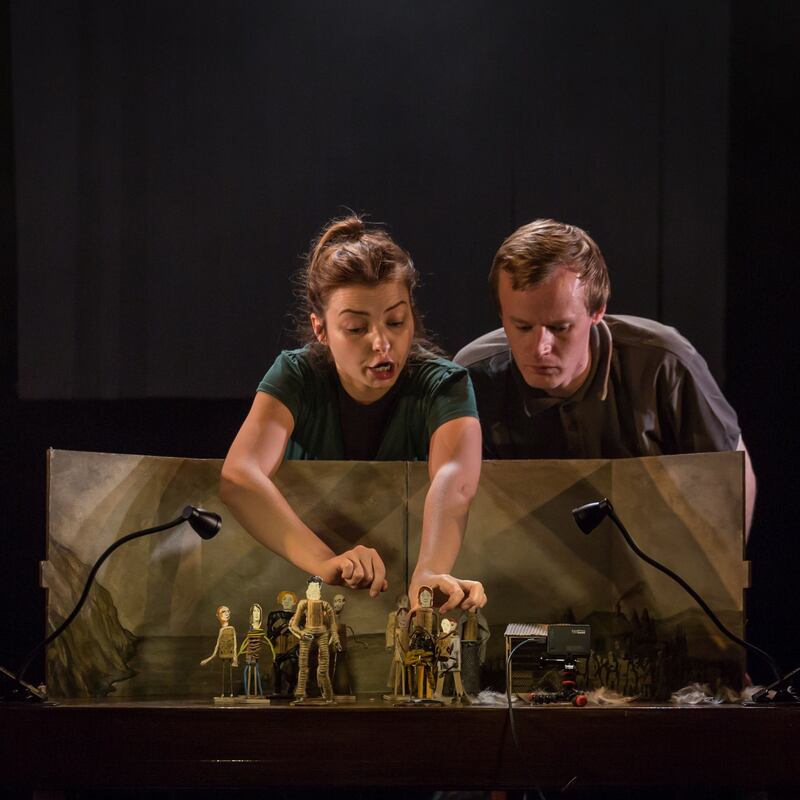 A Very Old Man with Enormous Wings, at the Abbey Theatre in Dublin. Photograph: Ste Murray