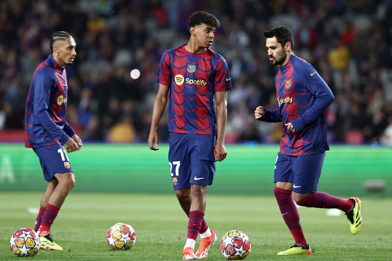 In the history of the clásico rivalry, only three Barça players have received standing ovations at the Santiago Bernabéu Stadium in Madrid. Photograph: Franck Fife/AFP via Getty Images
