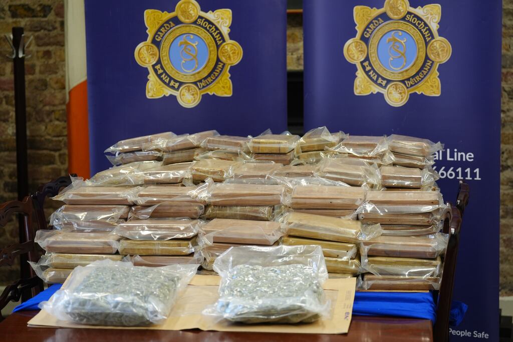 Gardaí described the Mountmellick operation as factory-like and highly sophisticated. Photograph: Brian Lawless/PA