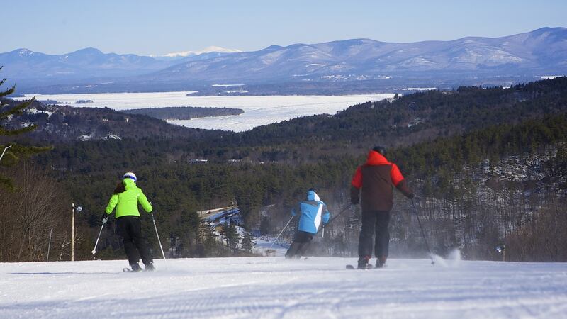 The slopes of White Mountains