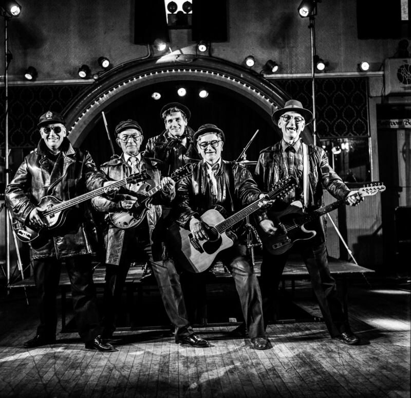 ‘The final shoot was at The Warwick. That was the one that ended up on the cover.’ Photograph: Frank Miller