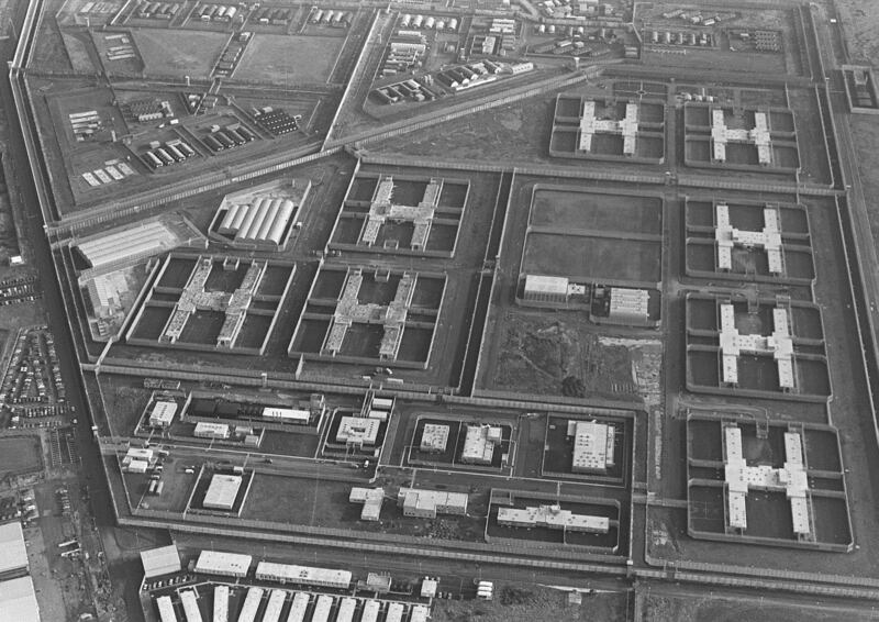 Maze prison: the H blocks in 1979. Photograph: Pacemaker