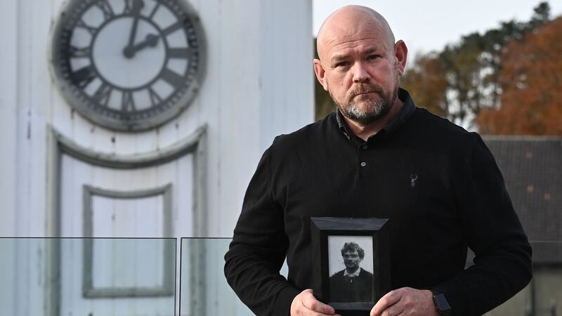 Charlie Agnew, nephew of John Pat Cunningham, in Armagh this week. He said the ‘fanfare’ on the first morning of the trial about his uncle’s killing made him ‘really, really uncomfortable’. Photograph: Colm Lenaghan/Pacemaker