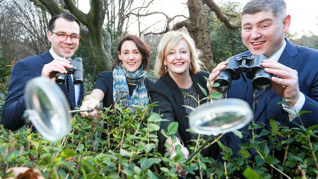 From left: James Payne, of Bond Adapt; Caitriona Lannen, head of Irish Times Jobs; Barbara McGrath, National Recruitment Federation (NRF) president; 	and Frank Farrelly,  NRF vice president
