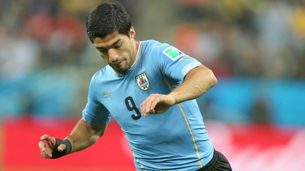 Uruguay’s Luis Suarez has been defended by captain and coach. Photograph: Mike Egerton/PA Wire.