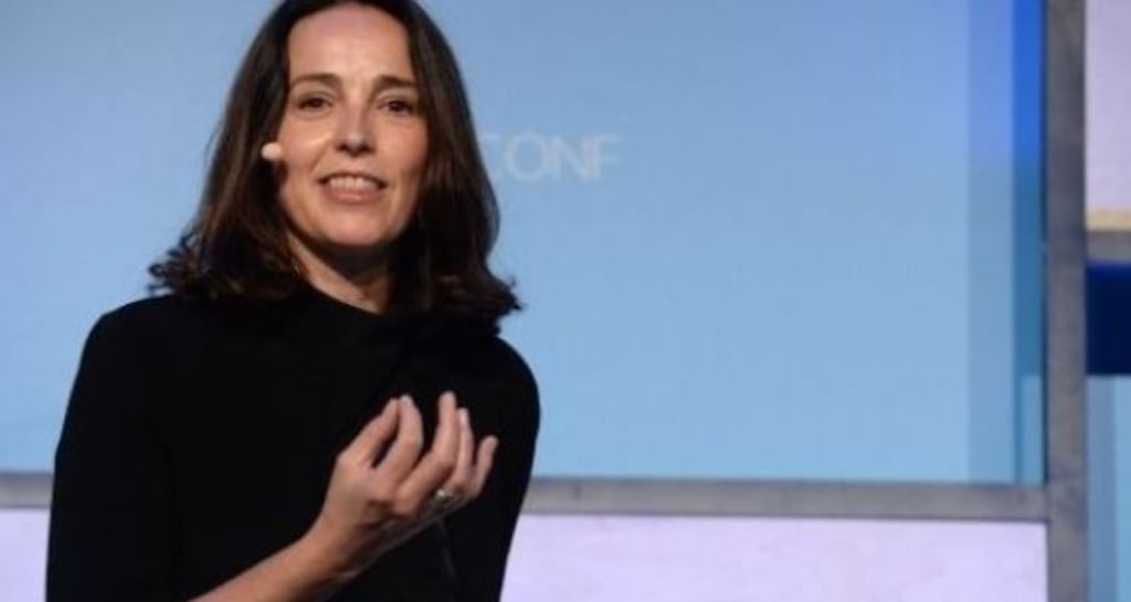 Nextdoor chief executive Sarah Friar at the MoneyConf conference in Dublin in 2018.