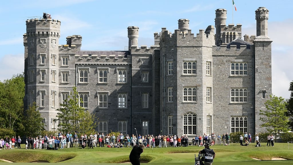 Kileen Castle previously hosted the Ladies Irish Open Golf Championship but is now at the centre of a dispute about its ownership and future development. Photograph: ©INPHO/Cathal Noonan