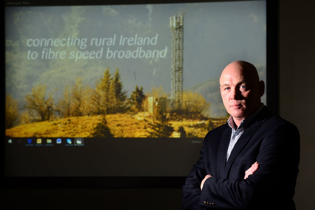 The late Sean Bolger: The Rathfarnham-based entrepreneur established Imagine in 1998, growing the business to become a major provider of fixed-wireless broadband to rural Ireland. Photograph: Dara Mac Dónaill