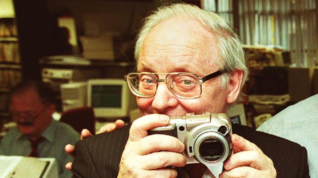 Irish Times photographer Paddy Whelan: “always came back with magical pictures”. Photograph: Frank Miller