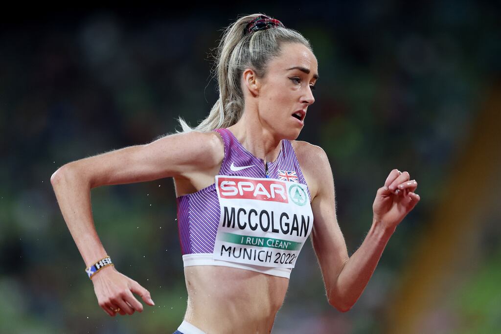 Eilish McColgan has had her European and British 10K records invalidated after it was found the course at the Great Scottish Run was 150m short. Photograph: Maja Hitij/Getty Images