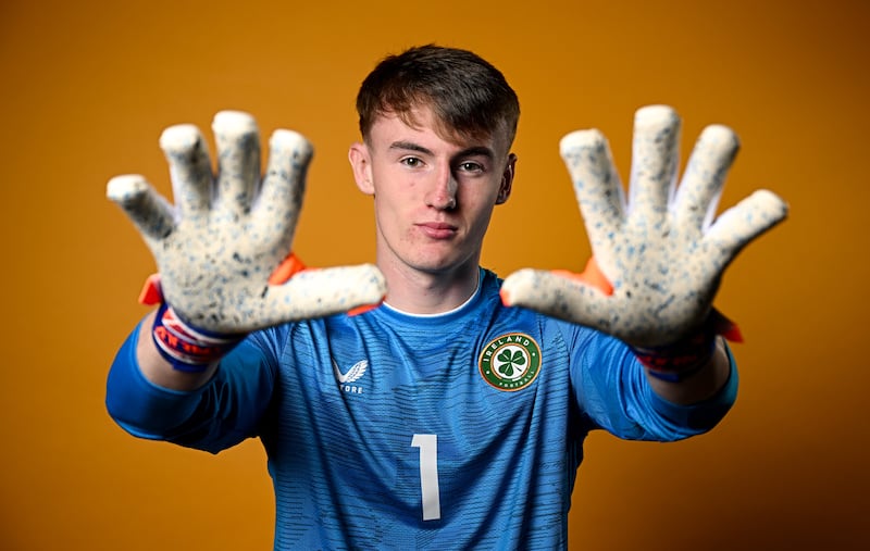 Goalkeeper Alex Noonan. Photograph: Seb Daly/Sportsfile