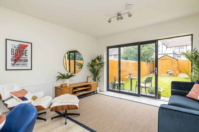 View on to back garden