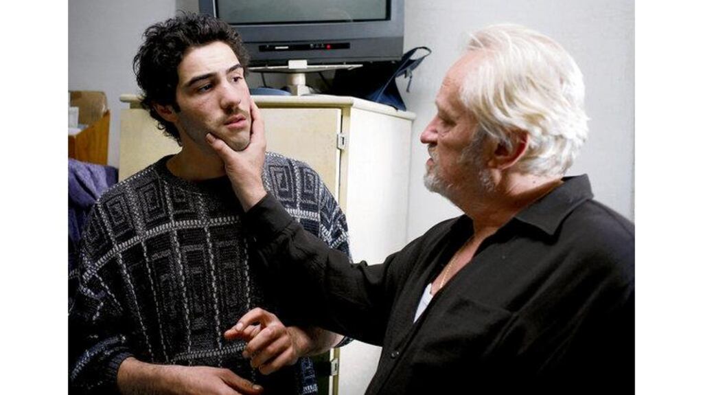 film An offer he can't refuse: Tahar Rahim and Niels Arestrup in A Prophet