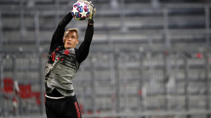 Manuel Neuer: Bayern Munich goalkeeper is still German number one ahead of his rival for the position, Marc Andre Ter Stegen. Photograph: A. Hassenstein/Getty Images