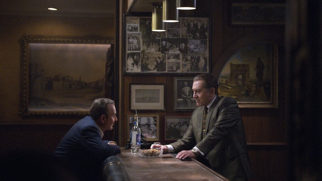 Joe Pesci and Robert De Niro in the Martin Scorsese film The Irishman. Photograph: Netflix