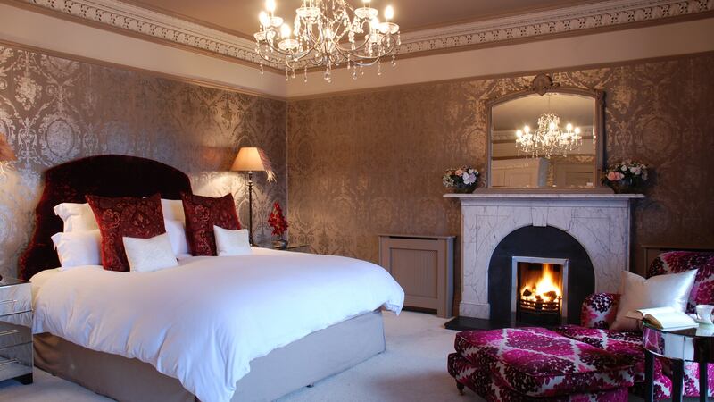 The Ava Gardner bedroom in Gatsby House, Ardara, Co Donegal.