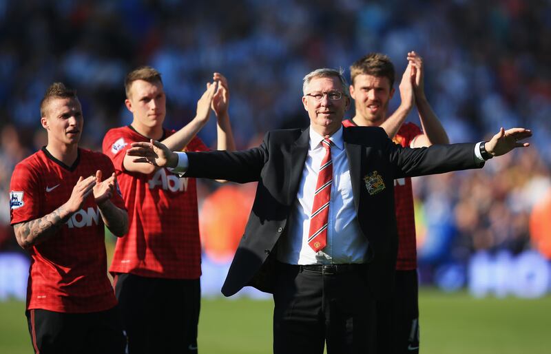 Alex Ferguson bids farewell at The Hawthorns on May 19th, 2013.