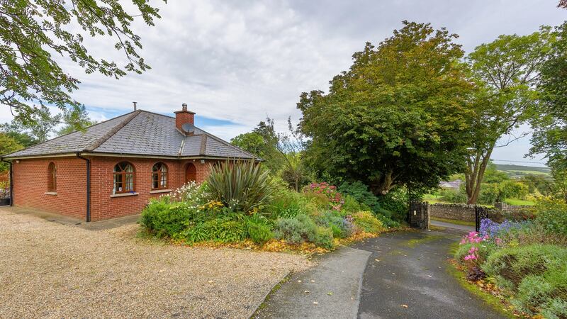 A two-bedroom, open plan gatelodge is included in the sale.