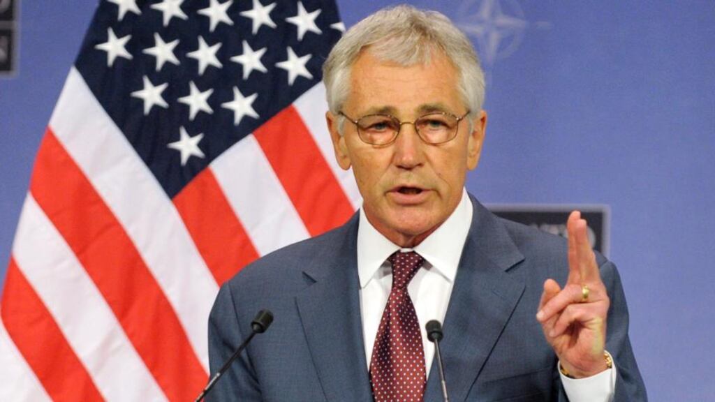 US defense secretary Chuck Hagel said yesterday critics should wait for the facts before rushing to judge released Taliban detainee Sgt Bowe Bergdahl. Photograph: Reuters