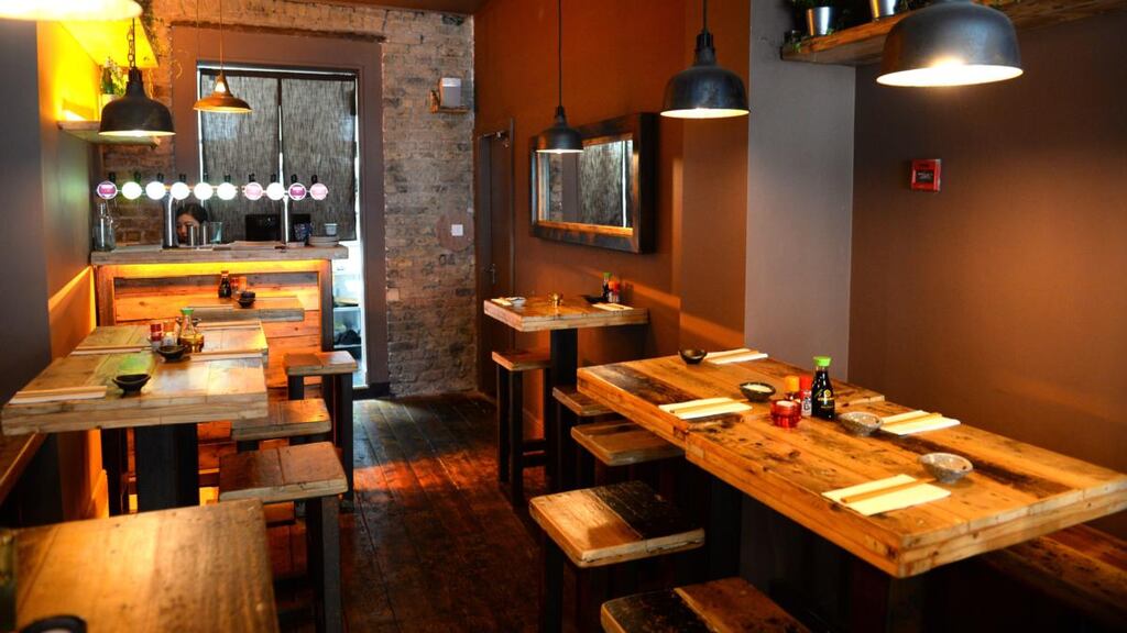 Fudo Izakaya, in Dublin. Photograph: Dara Mac Dónaill