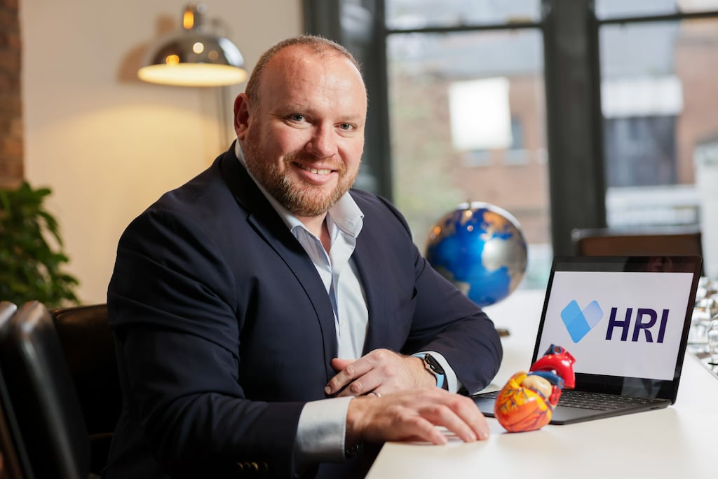 Robert Kelly, the Chief Executive of Heart Rhythm International. Photograph: Naoise Culhane Photography