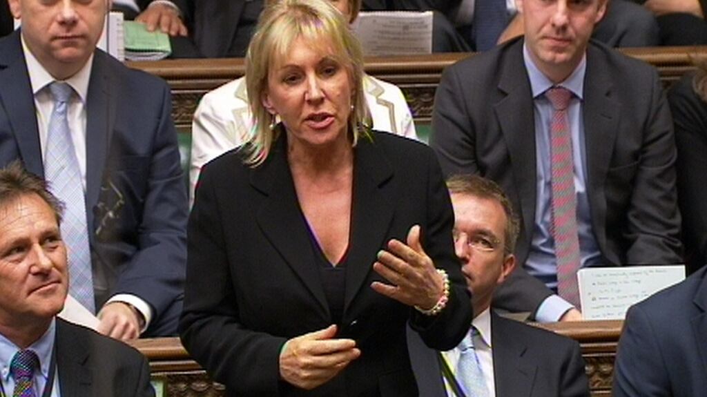 Conservative MP Nadine Dorries: ‘I can confirm I have tested positive for coronavirus. As soon as I was informed I took all advised precautions and have been self isolating at home.’