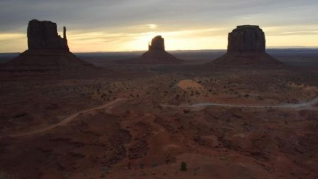 Monument Valley is home to the Navajo Nation, who have been badly affected by coronavirus. Photograph: Eric Baradat/AFP