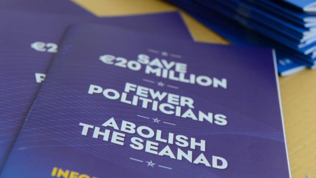 John Paul Phelan said the €20m savings claim had been ’one of the most striking’made during the referendum campaign. Photograph: Bryan O’Brien / The Irish Times