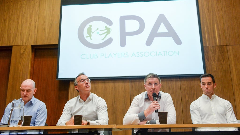 The Club Players Association has criticised the draft agenda for September’s special GAA congress. Photograph: Piaras Ó Mídheach/Sportsfile