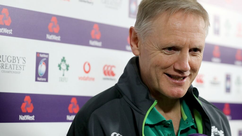Joe Schmidt: “I think Bundee was probably disappointed with some of his handling at times. He prides himself on looking after the ball and doing it well.” Photograph: Dan Sheridan/Inpho