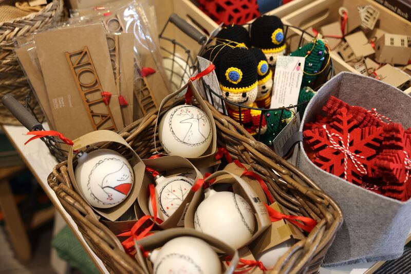 Some of the many products available at the Irish Design Shop. Photograph: Dara Mac Dónaill