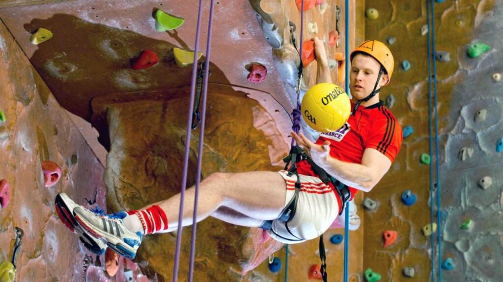 Cork captain Michael Shields at the launch of the Alan Kerins Projects’ fundraising event ‘Sam To The Summit’ at Westwood Gym in Dublin. Photo: Morgan Treacy/Inpho