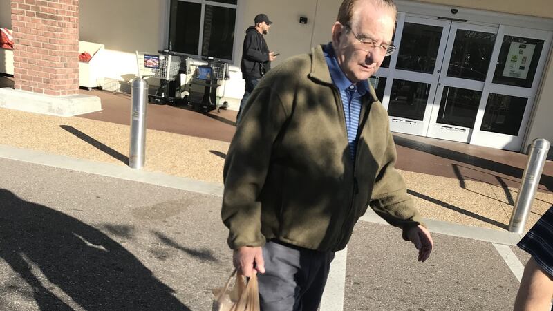 George Gibney photographed in 2019 close to his home near Orlando in Florida. Photograph: Mark Horgan