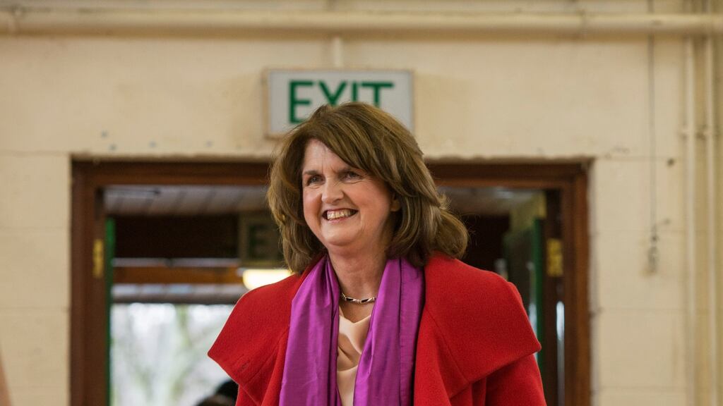 Labour Party leader Joan Burton. Photograph: Brenda Fitzsimons/The Irish Times