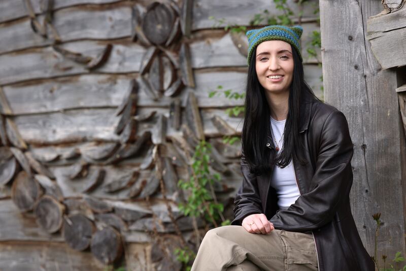 Áine May Hughes: 'Throwaway culture is a big scary part of society.'
Photograph: Dara Mac Dónaill