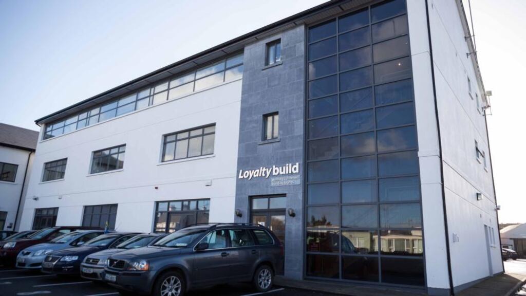 The Loyalty Build premises on Station Road, Ennis, yesterday. Photograph: Eamon Ward