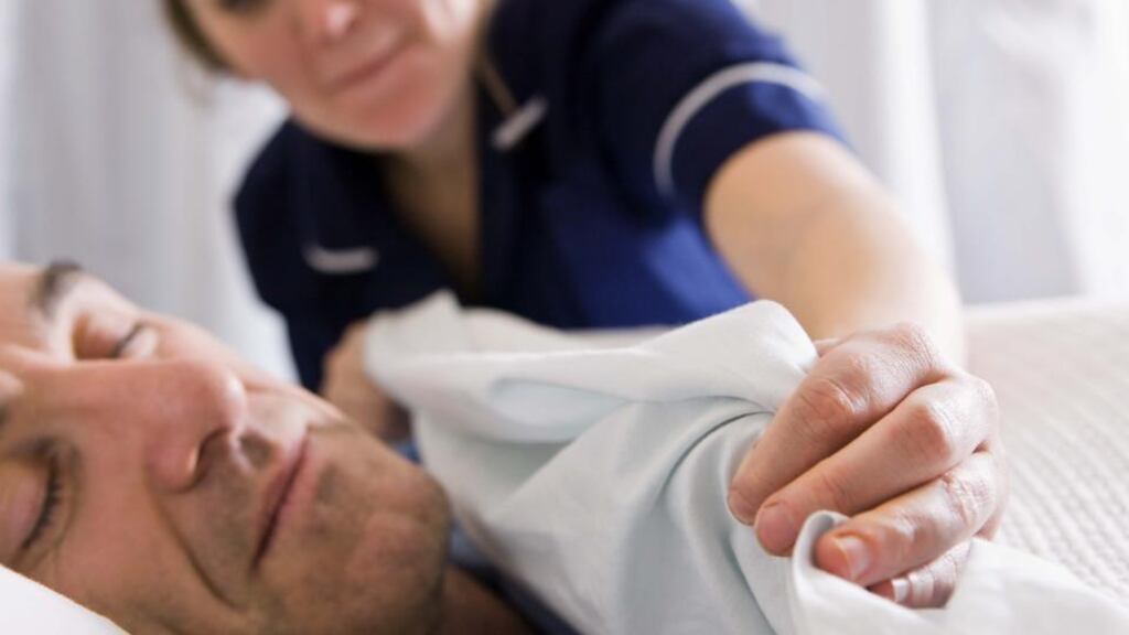 And how are we today? Tell your nurse or doctor if anything is bothering you while in hospital. They won’t know if you don’t tell them. Photograph: Thinkstock Images