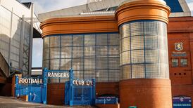 Crowd gathers in Belfast to celebrate Rangers winning Scottish Premiership