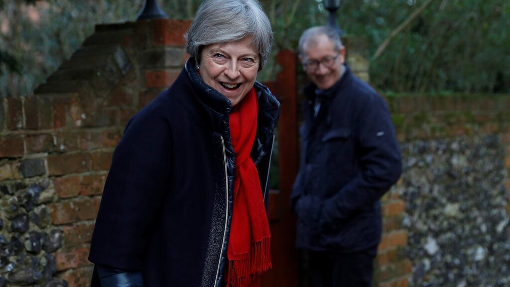 Britain’s prime minister Theresa May will chair two meetings of her Brexit war cabinet in an attempt to agree on what Britain wants from the next stage of the negotiations. Photograph: Reuters/Peter Nicholls