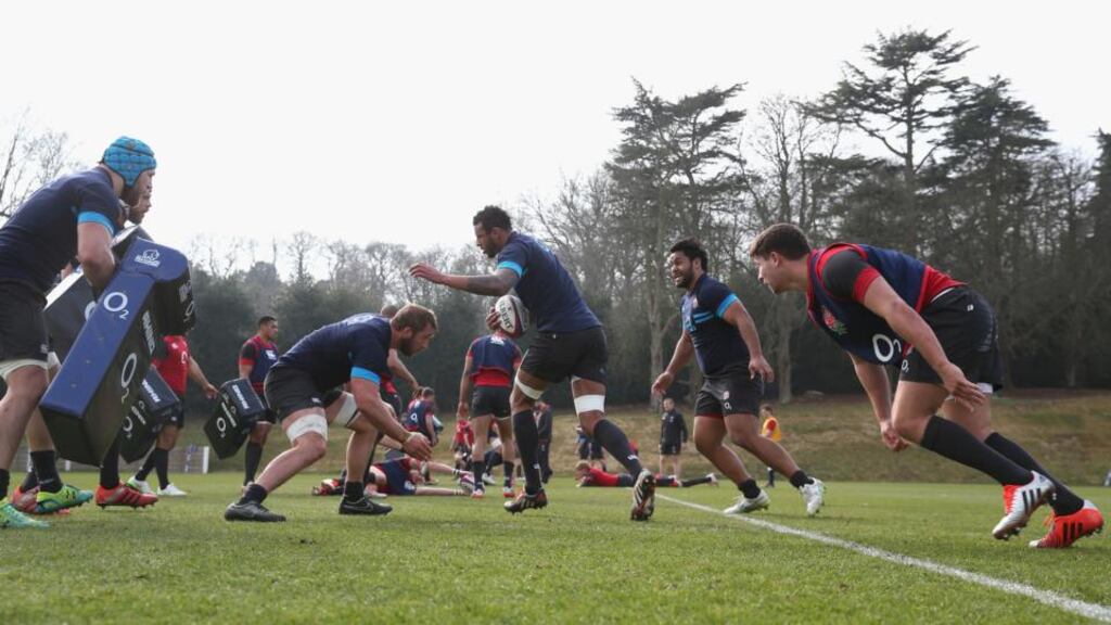 Courtney Lawes is back in the England team for the game against Scotland. Photograph: David Rogers/Getty Images